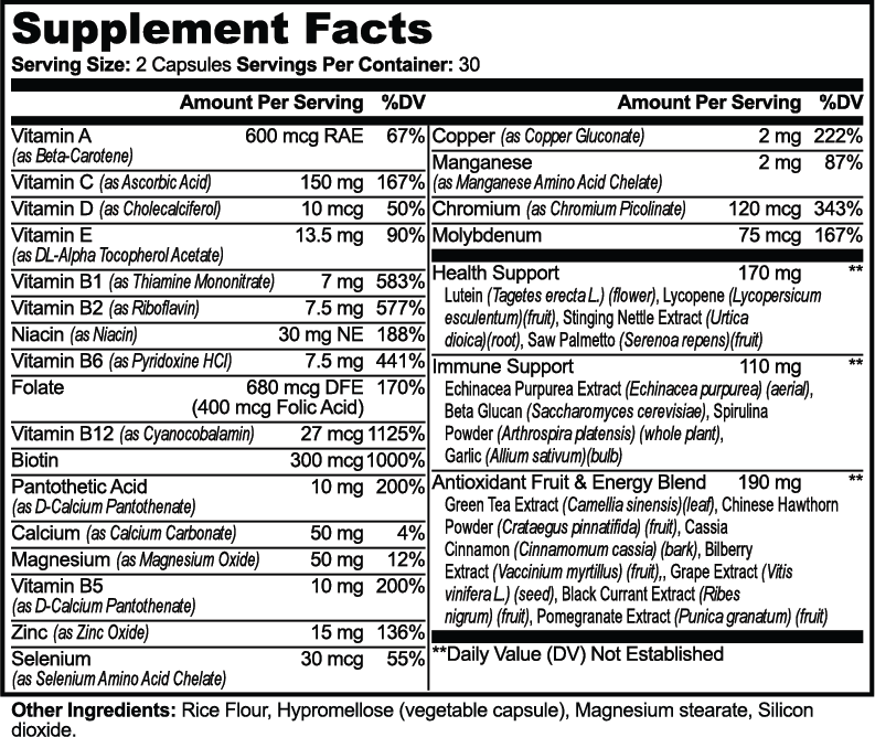 Performance Multivitamin