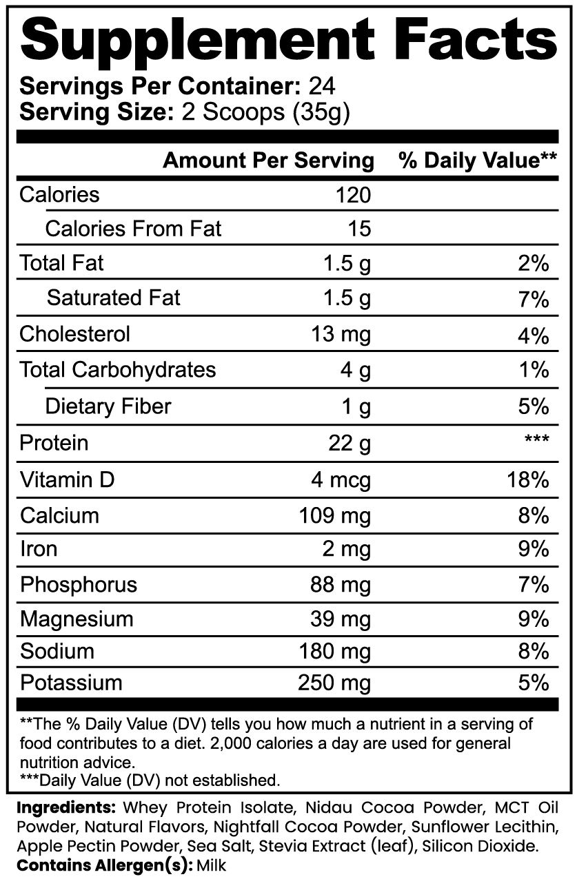 Pure ISO Protein (chocolate)