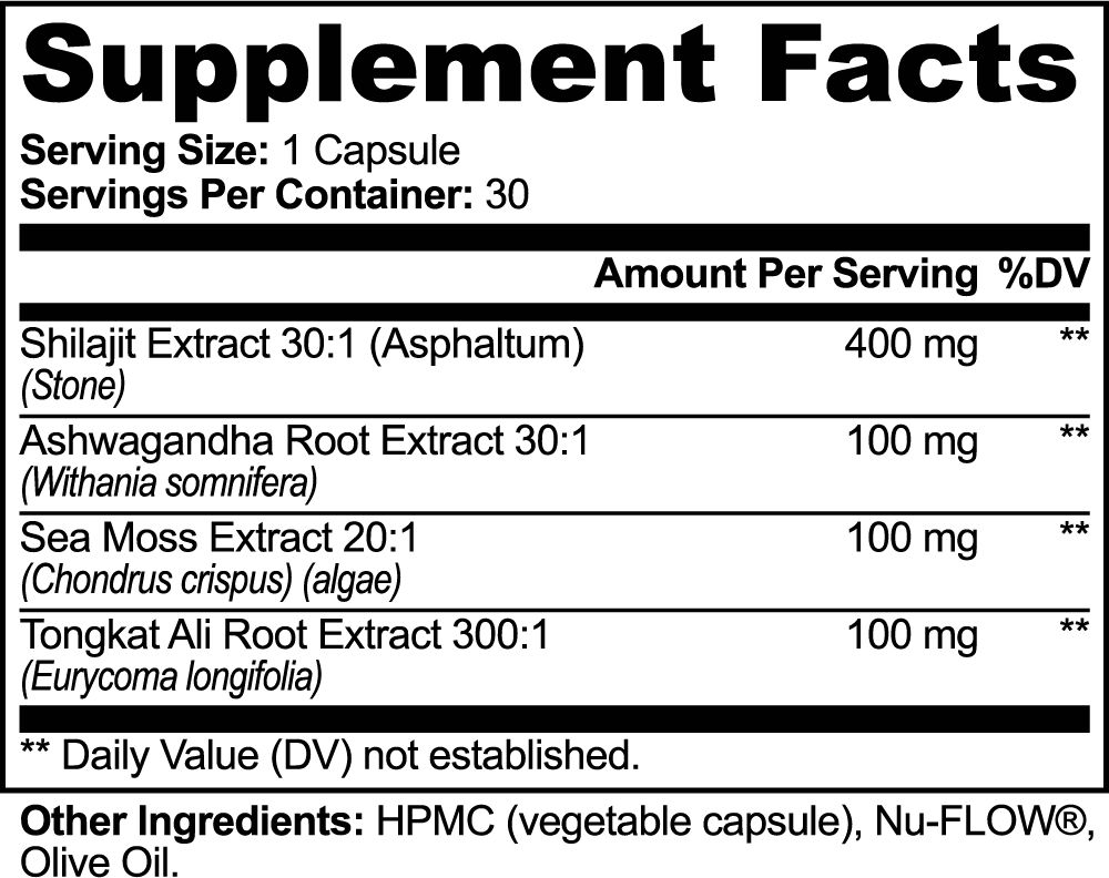 Pure Shilajit Complex