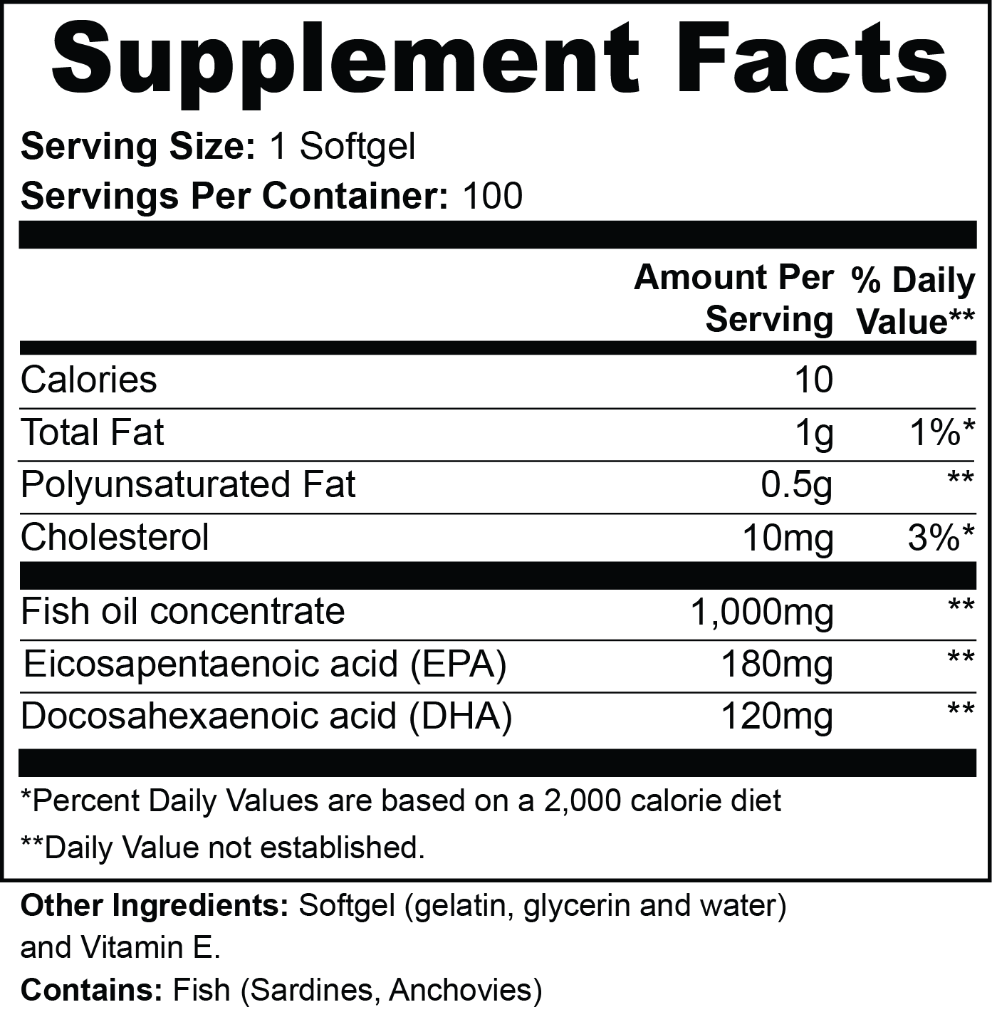 Pure Omega-3 (EPA + DHA)