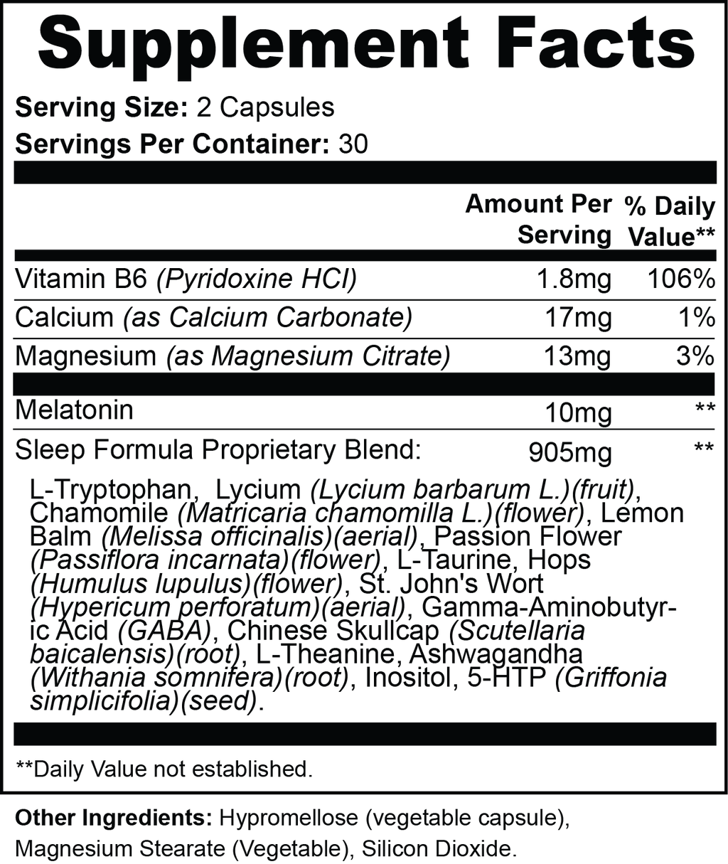 Deep Sleep Formula