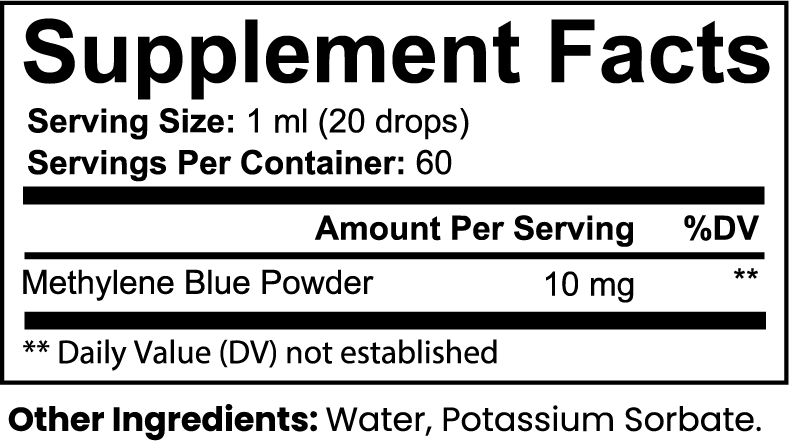 Methylene Blue (600MG)